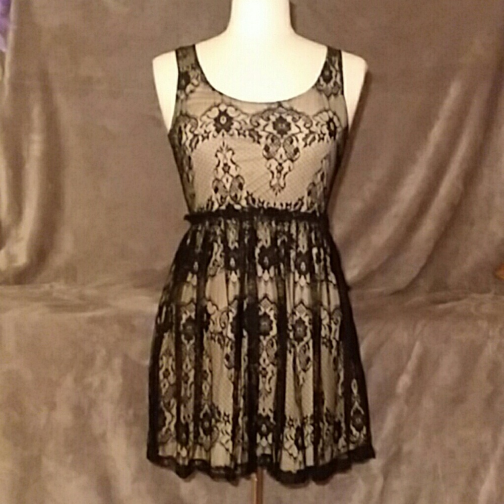 Black Lace Dress by Wetseal